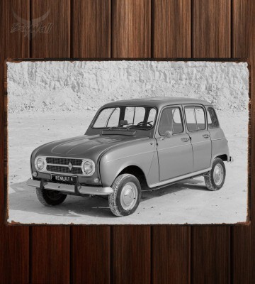Металлическая табличка Renault 4 574